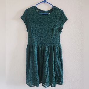 H&M Divided A-Line Lace Dress
